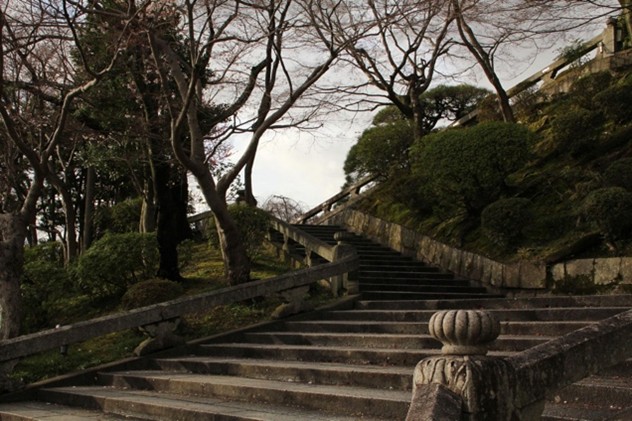 Kiyomizu-dera Temple terrace